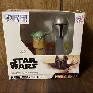 The mandalorian pez dispenser